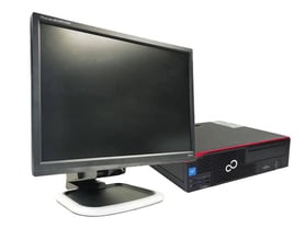 Fujitsu Esprimo D556 + 22" IIYAMA ProLite B2280WSD (HP STAND) Monitor (Quality Silver)