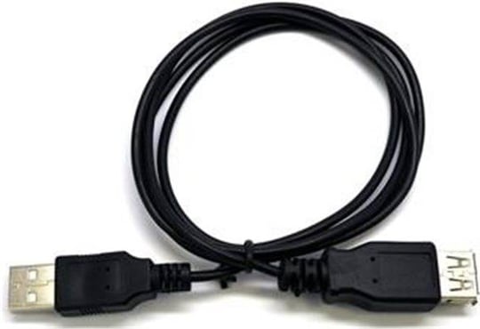 C-Tech USB A-A 3m 2.0 extension, black - 1110083 #1