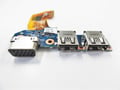 HP for EliteBook 850 G1, 850 G2, USB, VGA Board With Cable (PN: 730820-001, 6050A2559201) - 2630142 thumb #2