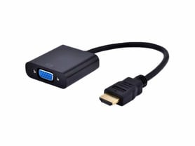 Gembird Adapter HDMI-A(M) - VGA(F)+ Audio, HDMI to VGA - 1720069
