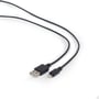 CABLEXPERT USB 2.0 Lightning (IP5) Sync and Charge cable, 1m, Black - 1110066 thumb #1