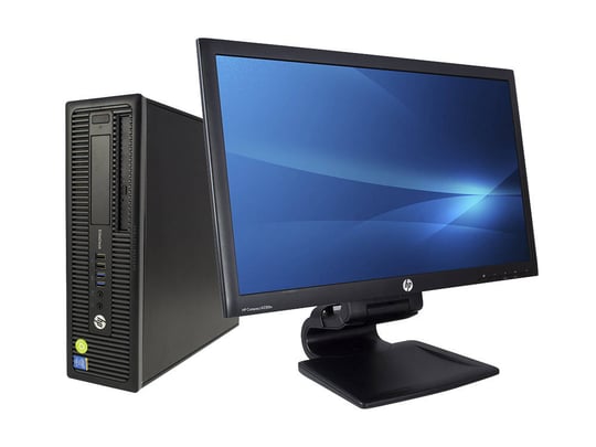 HP EliteDesk 800 G2 SFF + 23" HP Compaq LA2306x Monitor (Quality Silver) - 2070352 #1