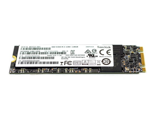 SanDisk 128GB m.2, X300, 2280 SSD - 1850249 (használt termék) #1