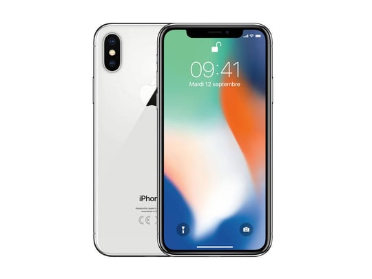 Apple iPhone X Silver 256GB - 1410113 (felújított) #1