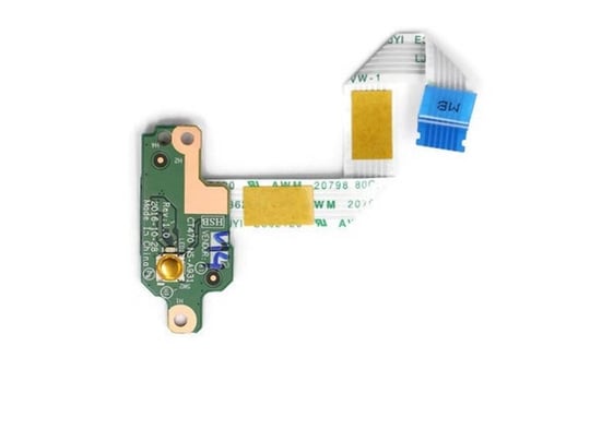Lenovo for ThinkPad T470, Power Button Switch Board With Cable (PN: 00UR510, NS-A931) - 2630081 #1