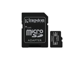 Kingston 32GB microSDHC Kingston Canvas Select Plus A1 CL10 100MB/s + adapter