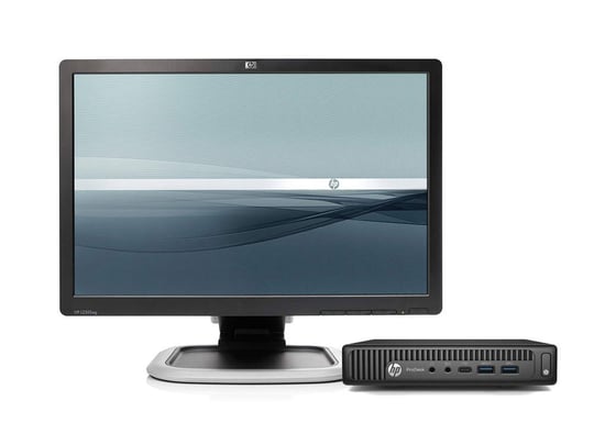 HP ProDesk 600 G2 DM + 22" HP L2245wg Monitor (Quality Silver) - 2070356 #1