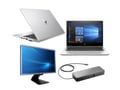 HP EliteBook 830 G5 + HP USB-C Universal Dock with 90W Adapter + HP E241i 24" IPS Monitor - 15226642 thumb #0