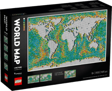 Lego World Map