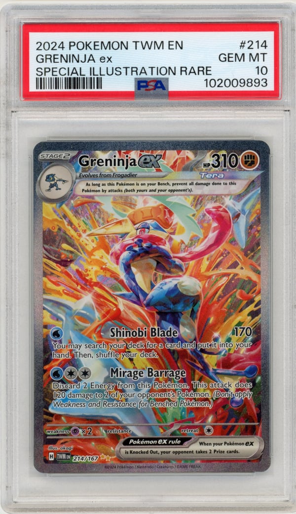 GRENINJA ex - SPECIAL ILLUSTRATION RARE