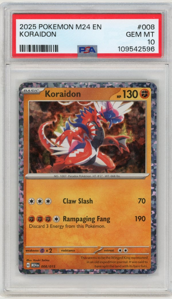 KORAIDON · PSA GEM MT 10