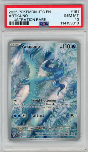 ARTICUNO - ILLUSTRATION RARE · PSA GEM MT 10