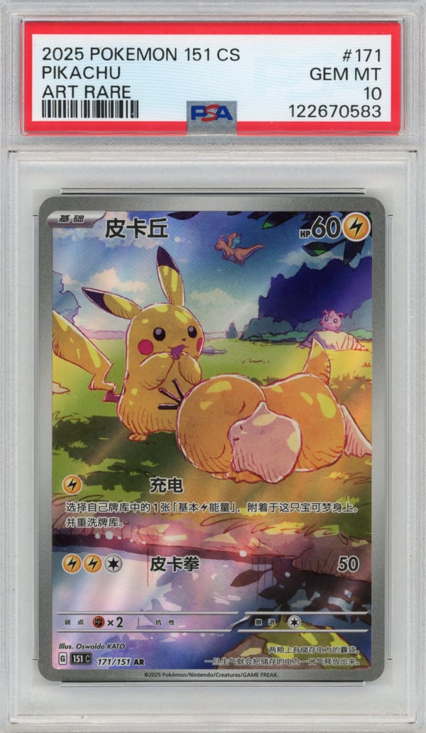 PIKACHU - ART RARE