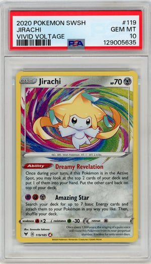 JIRACHI - VIVID VOLTAGE · PSA GEM MT 10