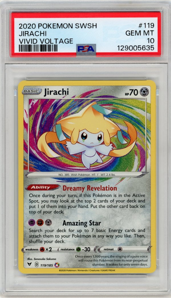 JIRACHI - VIVID VOLTAGE · PSA GEM MT 10