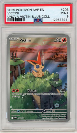 VICTINI - UNOVA VICTINI ILLUS COLL · PSA MINT 9