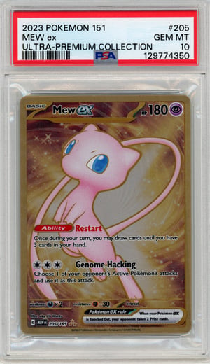 MEW ex · PSA GEM MT 10