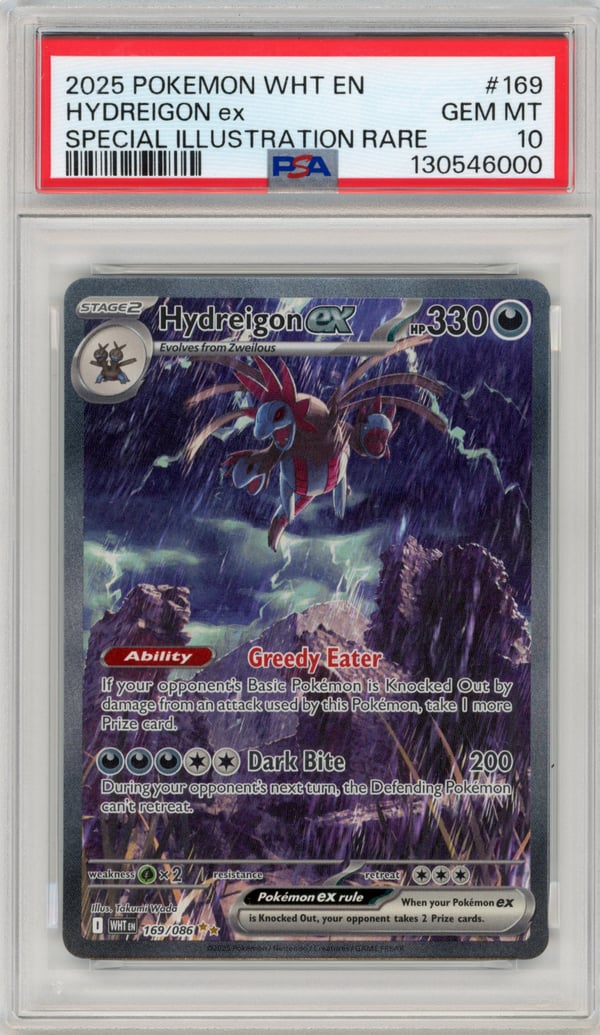 HYDREIGON ex - SPECIAL ILLUSTRATION RARE · PSA GEM MT 10