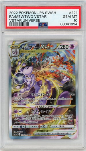FA/MEWTWO VSTAR - VSTAR UNIVERSE · PSA GEM MT 10