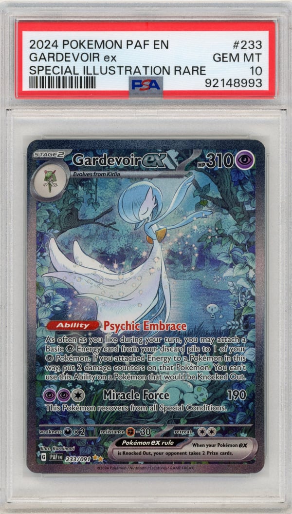 GARDEVOIR ex - SPECIAL ILLUSTRATION RARE · PSA GEM MT 10