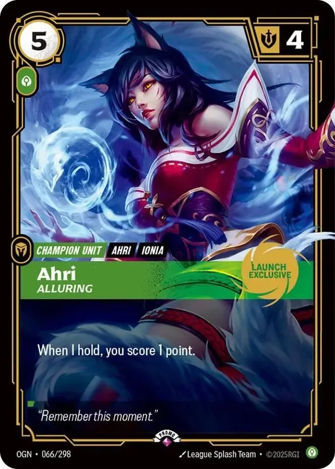 Ahri, Alluring (Origins Launch Event Promo)
