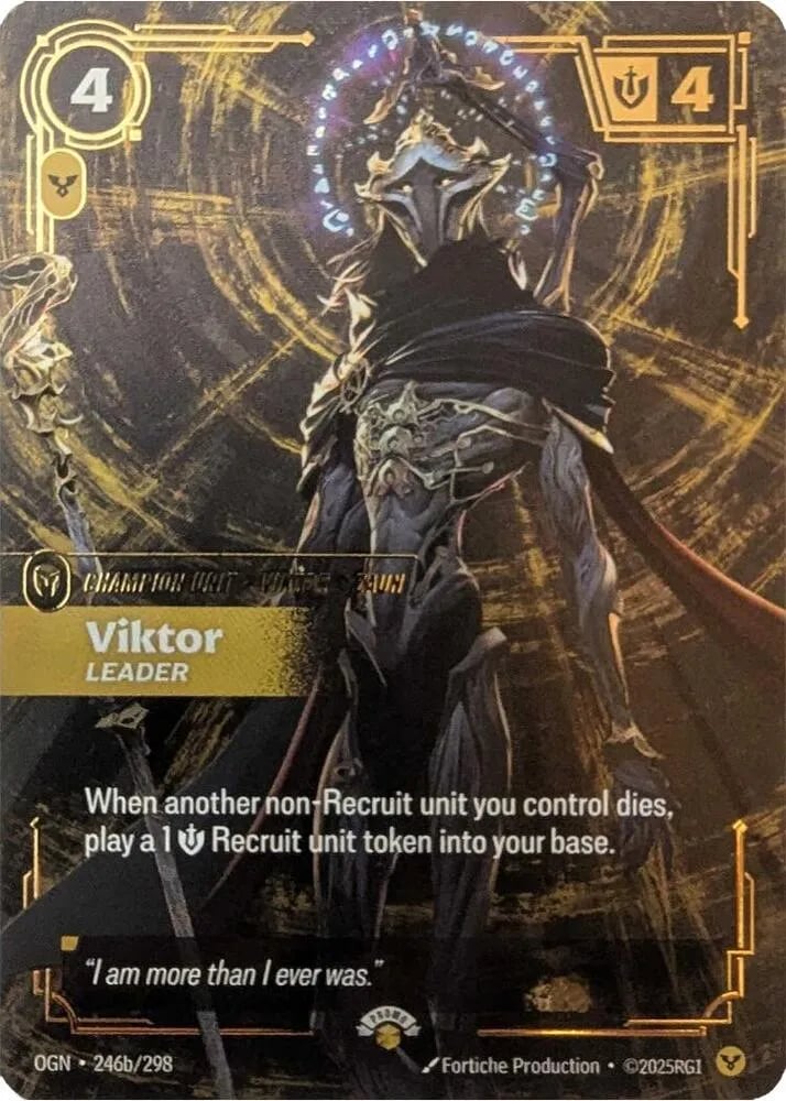 Viktor, Leader (Arcane Box Set Promo)