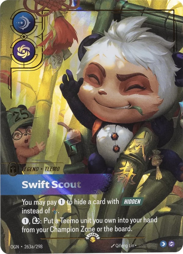 Teemo, Swift Scout (Worlds Bundle 2025 
Promo)