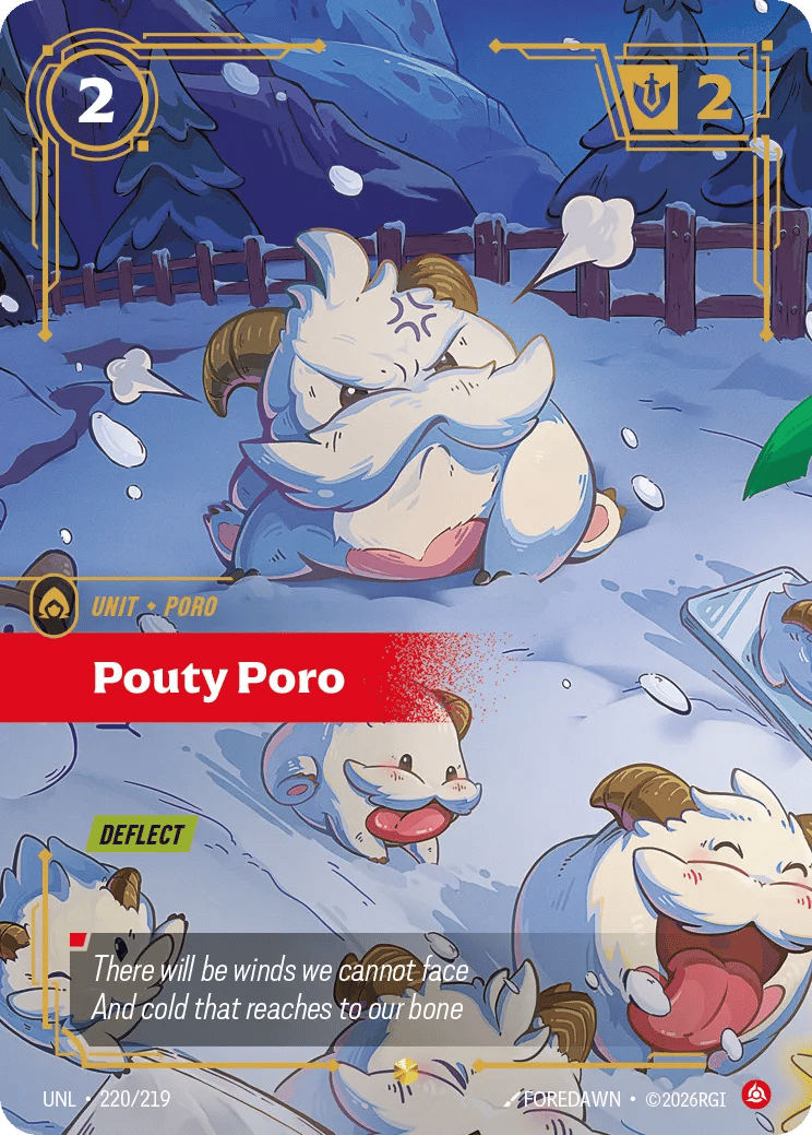 Pouty Poro