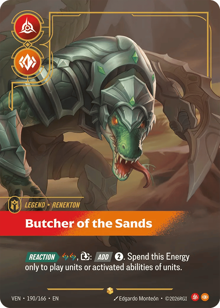 Renekton, Butcher of the Sands