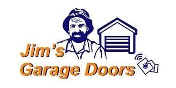 Jim's Garage Doors logo