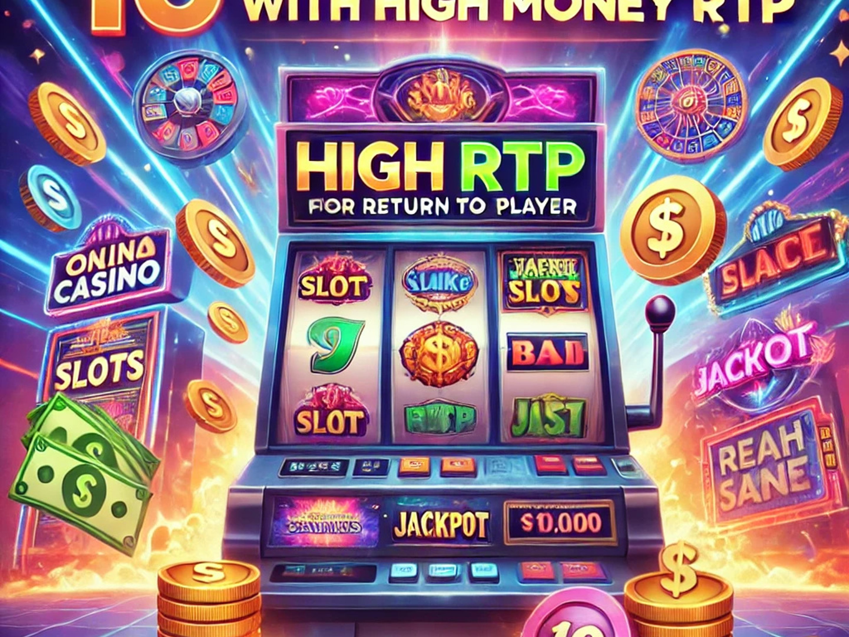 10 best online slots with high rtp for real money gambling