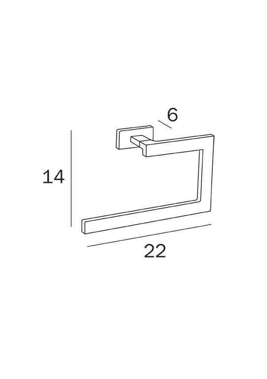 Lea Towel holder image