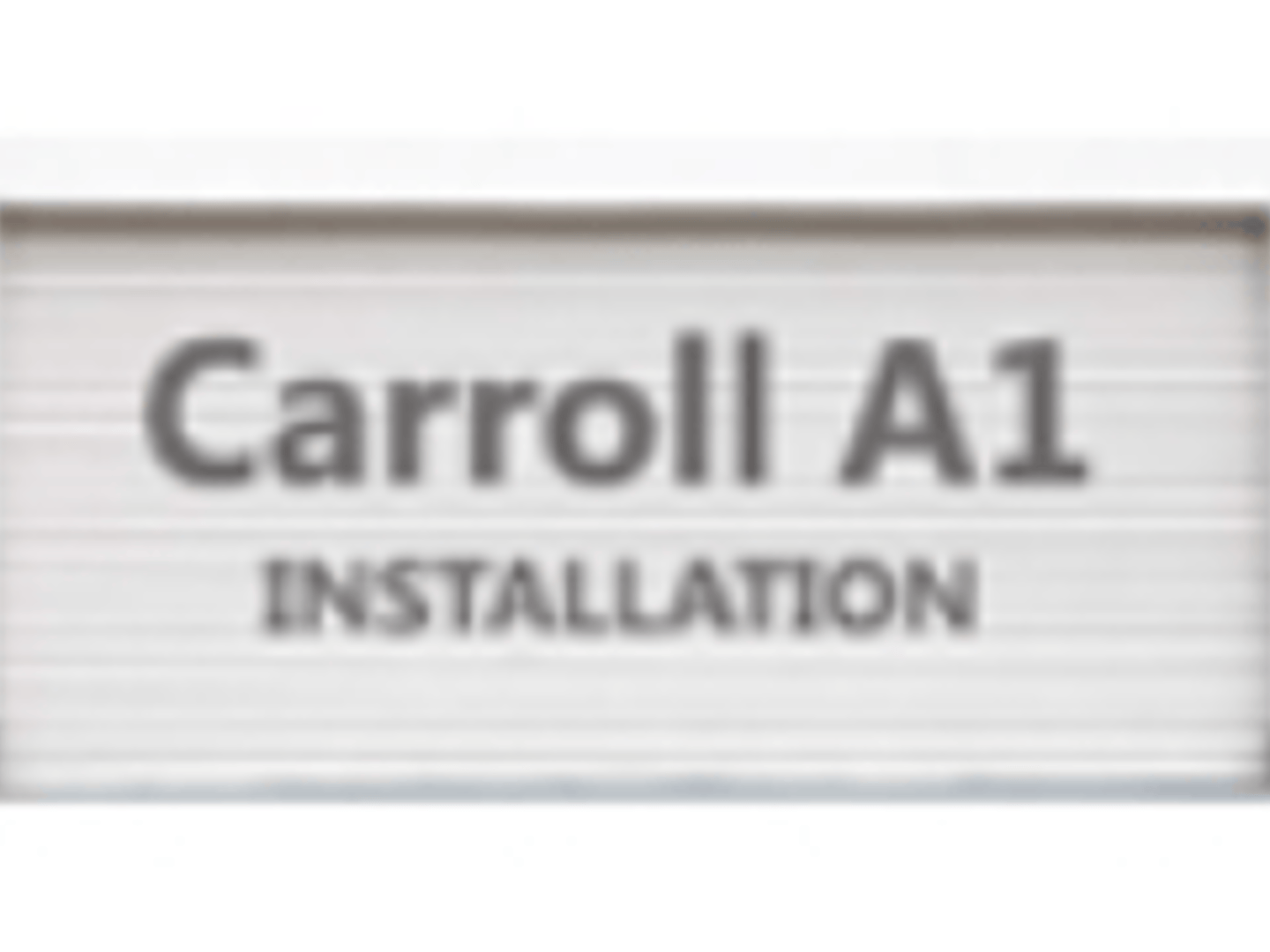 Carrolls A1 Installations - Roller Shutters