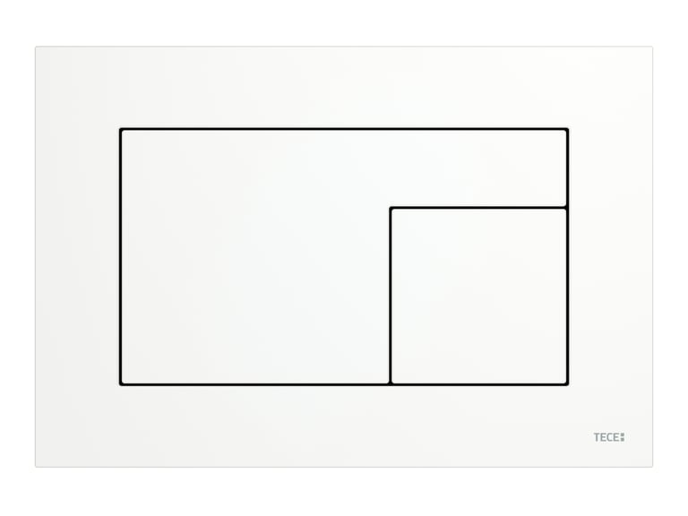 TECEvelvet Flush Button - White image