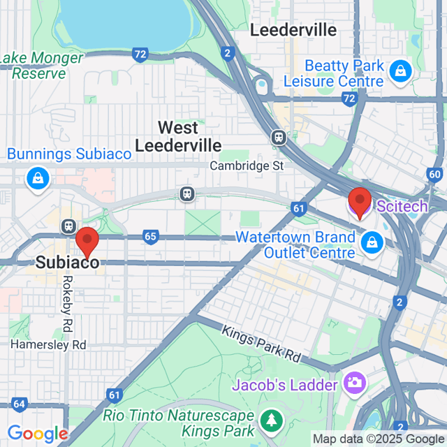 Scitech to Rokeby Florist