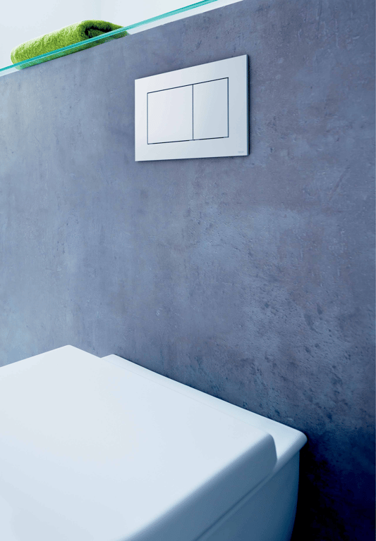 TECEnow Flush button - Chrome image