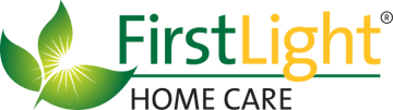First Light Home Care (South Denver) logo || "logo"