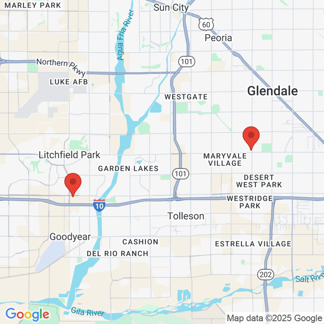 Target to Mega Furniture - West Phoenix