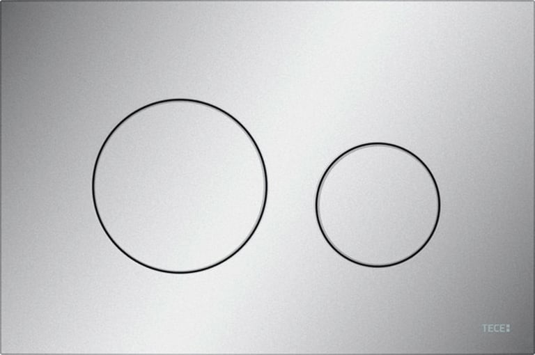 TECEloop ABS Flush button - Matte Chrome image