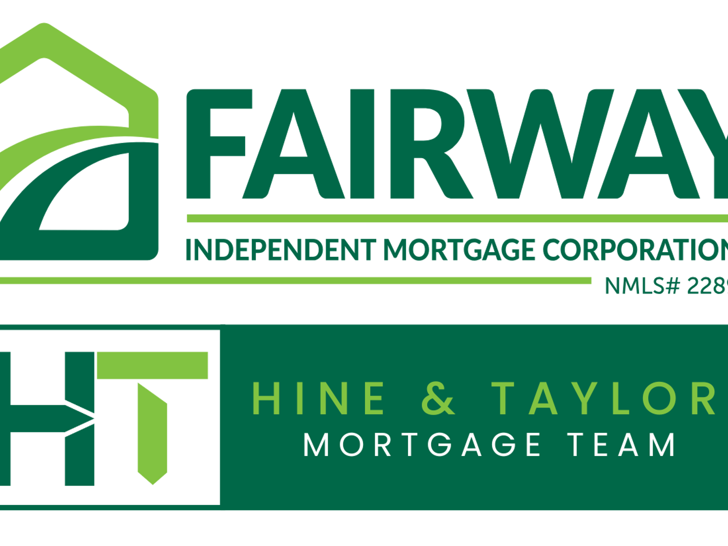The Hine & Taylor Mortgage Team- Scott Hine and Jordan Taylor at Fairway Home Mortgage