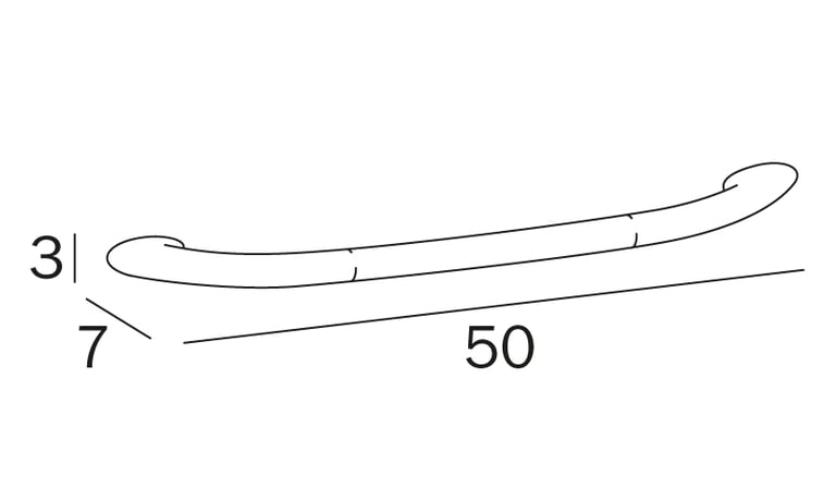 Ego Grab bar - Towel holder 45cm (120kg) image