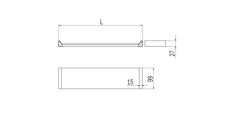 Indissima 40cm Low Shelf - 3 colours available image