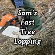 Sam's Fast Tree Lopping logo