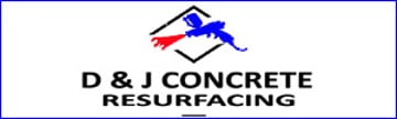 D & J Concrete Resurfacing & Landscaping logo
