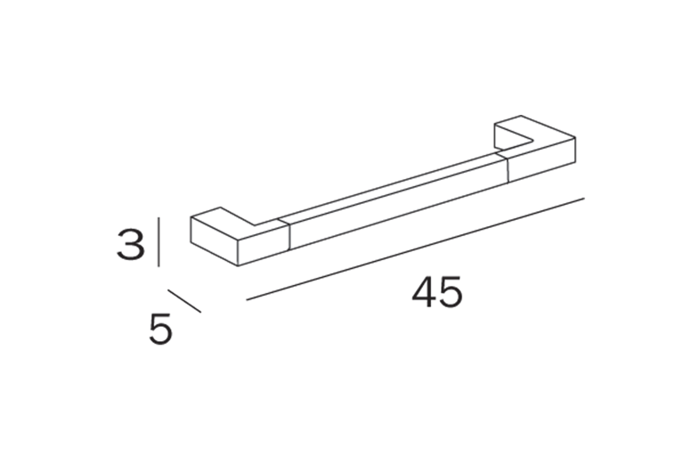 Lea Grab bar 150kg 45cm image