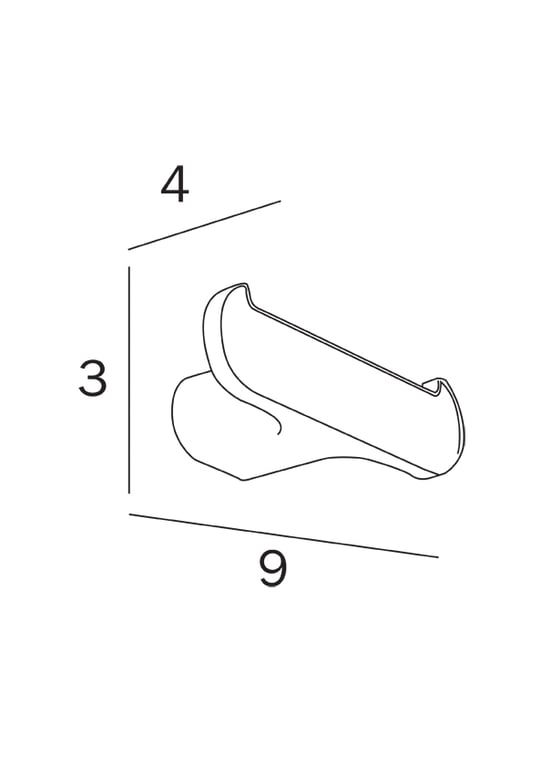 Mito Robe hook double - Brushed Nickel image