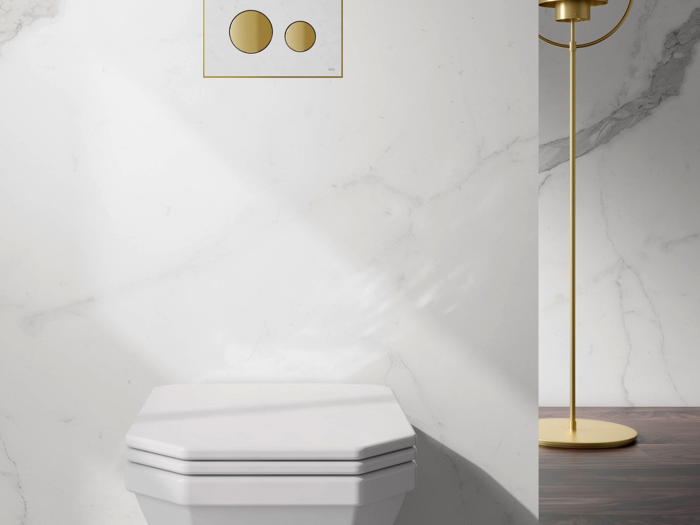 TECEloop with Marble Cover Plate image