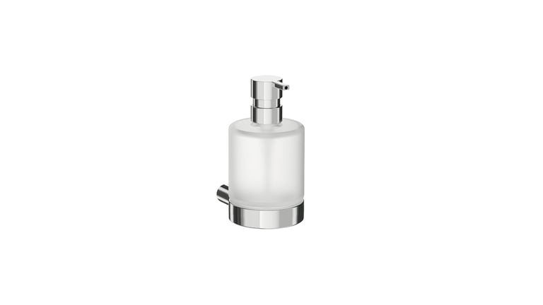 Mito Wall mounted soap dispenser - Brushed Nickel image