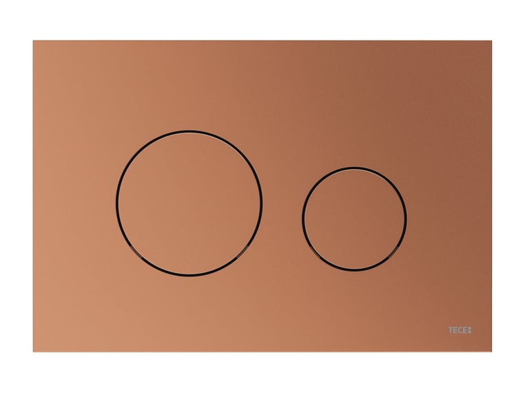 TECEloop ABS Flush button - Red Bronze image