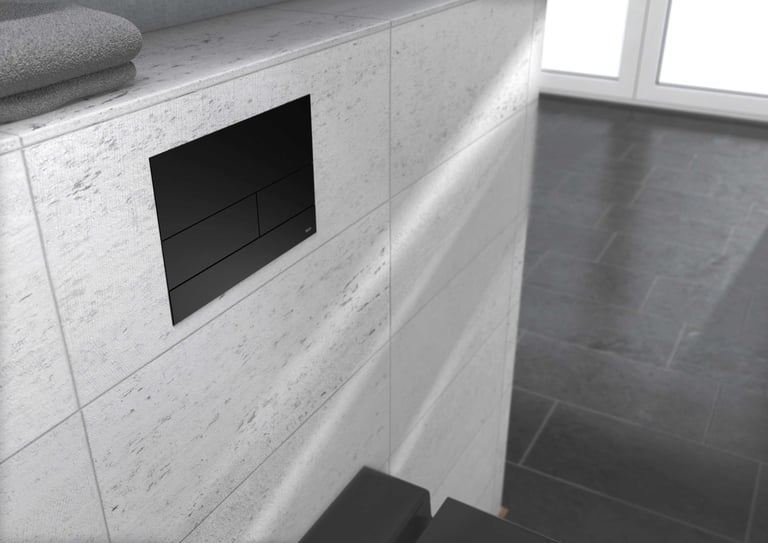 TECEsquare Metal II Flush button - Matte Black image